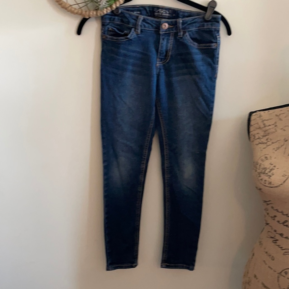Lucky Brand  adjustable waist skinny jeans